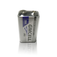 Vente en gros de piles au carbone-zinc 6F22 9V avec garantie de 3 ans pour l'électronique grand public et les jouets