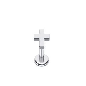 G23 Titanium 16G Punk Stud Oorbellen Maan Star Cross Bliksem Hart Parel Bal Patroon Bruiloft Lip Lichaam Sieraden <span class=keywords><strong>Labret</strong></span> <span class=keywords><strong>Piercing</strong></span> - Product Image 3