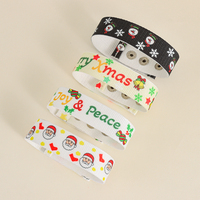 Bracelet tissé personnalisable par transfert thermique, idéal pour un usage quotidien – Vente chaude directe usine