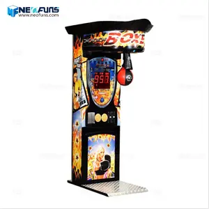 Neofunsコイン式スポーツアーケードボクシングゲーム機ビッグキングキックパンチングファイアボクサーマシンパンチマシン