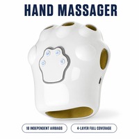 Masseur de mains à air comprimé, 3 modes de pression, 3 niveaux d'intensité, choix de force de massage personnalisé