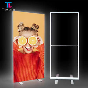 TianLang Boîte à lumière portable d'intérieur de conception libre Publicité Impression personnalisée Promotionnel Led Up Seg Boîte à lumière - Product Image 3