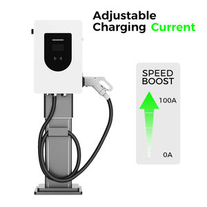 Cargador CCS1 DC Ev de alta calidad 40KW Vehículo eléctrico de alta calidad NACS 5M Cable Fast Wallbox Ev Cargador - Product Image 4