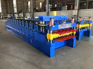 Metal Color Steel Roof Panel And Wall Panel Double Layer Roll Forming Machine For Roofing