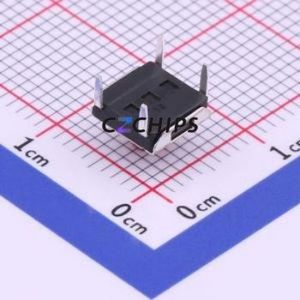 TC-1157-B-E Tactile Switch Through hole Component (THT) Switch Single Pole Single Throw Round Button 1.6N Through Hole - Product Image 2