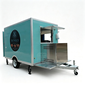 Carrito de Comida Callejera, Remolque de Cocina Móvil, Camión de Comida Rápida, Carrito de Churros, Negocio de Helados, Quiosco de Café, Totalmente Equipado - Product Image 1