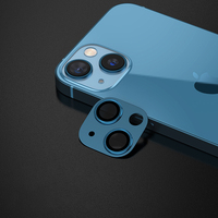 Protecteur d'objectif de caméra arrière en alliage d'aluminium/cuivre à couverture intégrale HKQTQ pour accessoire de téléphone portable 13/13 Mini CE/FCC
