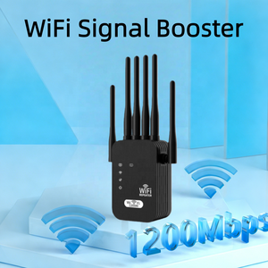 <span class=keywords><strong>Amplificateur</strong></span> de signal WiFi 1200 Mbps, <span class=keywords><strong>amplificateur</strong></span> de signal 4G, répéteur de portée <span class=keywords><strong>sans</strong></span> <span class=keywords><strong>fil</strong></span> <span class=keywords><strong>GSM</strong></span>, 2.4G/5G pour la maison, couverture de 80 à 120 m² - Product Image 1