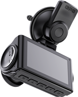 Caméra embarquée STARVIS 2 4K+2K à double objectif, écran 3,0 pouces, GPS, ADAS et Wi-Fi 5 GHz, enregistrement en boucle et en time-lapse, DVR