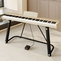 Günstiges tragbares Digitalpiano mit 88 Hammermechanik-Tasten und integriertem Lautsprecher für Schulen