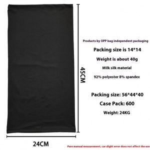Wholesale Custom Sports Face Mask Silk Neck Gaiter Windproof Fishing Bicycle Riding Bandana <b>Scarf</b> for Summer Outdoor Activities - Product Image 6