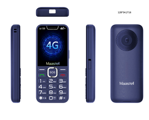 Téléphone <span class=keywords><strong>portable</strong></span> robuste 4G avec clavier, sonneries fortes, signal puissant, double emplacement <span class=keywords><strong>pour</strong></span> carte SIM, lampe torche - Product Image 1
