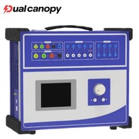 Testeur de protection de relais numérique triphasé pour micro-ordinateur, ensemble de test d'injecteur de courant secondaire multiphase - Prix