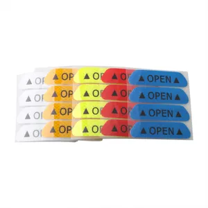 4 Stks/set Waarschuwing Mark Reflecterende Tape Auto Deur Sticker Decals Open Teken Veiligheid Reflecterende Strips Universal Exterieur Accessoires