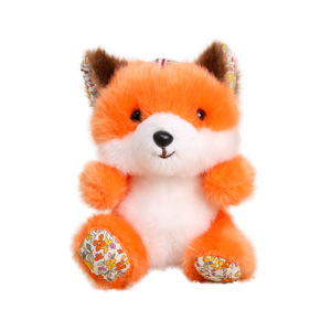 Muñeco de Peluche de la Serie Little Bean, Animalito Adorable de Dibujos Animados, Elefante, Zorro, Panda Sentado en la Mesa, Juguete para Bodas, Poliéster, Algodón PP - Product Image 5