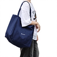 Tas Kanvas Kustom Musim Kembali ke Sekolah Instagram-Luxe Vibe Kapasitas Besar untuk Pelajar dan Pekerja, Tanpa Penutup, Dapat Dikustomisasi