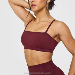 Custom Sport Seamless Wear Plus Size Cross Strappy Workout Sets for Women High Waist <strong>Leggings</strong> Gym Fitness Yoga Women's Sets - Product Image 3