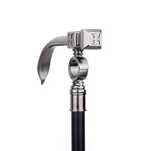 Accesorios de <span class=keywords><strong>tiro</strong></span>, muletas de rendimiento, bastón con mango, bastón de autodefensa, bastón para caminar con lámina de hierro en el interior - Product Image 3