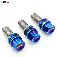 Vis de roue HRMin 19hex Gr5 en titane avec rondelle flottante, vis en titane pour Volvo Lynk & Co M14X1.5*32mm pour accessoires de roue