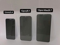 Protector de pantalla de vidrio templado de privacidad antiespía de alta calidad para iPhone 15 16 Pro 14 Pro Max vidrio templado móvil antiespionaje