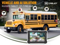 Nueva Tablet PC Android de 7 Pulgadas, Resistente al Agua (IP67), para Vehículos Escolares, con Cámara AHD de 4 Canales, DMS, ADAS, GPS/WIFI/4G/BT para Transporte