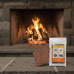 Allume-feu écologiques en bois de Fatwood pour feu de camp - Cubes et bâtonnets résistants à la chaleur, faciles à nettoyer pour barbecue et cuisine extérieure - Product Image 1