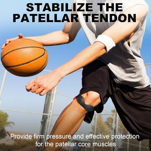 Sangle de genou en silicone avec coussin d'air, protection de l'articulation du genou, couverture pour la course en plein air, le fitness, le basketball, genouillère de soutien à pression - Product Image 5