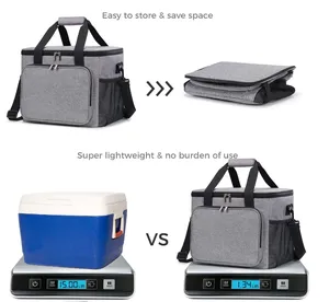 กระเป๋าเป้เก็บความเย็นขนาดใหญ่เอนกประสงค์ กันน้ำ รุ่นใหม่ สำหรับปิกนิก พร้อมโลโก้สั่งทำ ของพรีเมี่ยม - Product Image 5