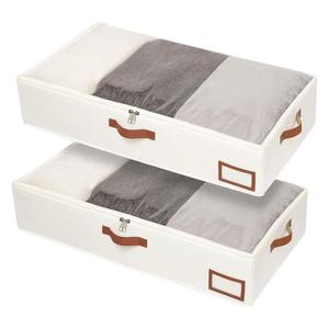 Caja de Almacenamiento Debajo de la Cama, 80x45x15cm, Plegable, Rectangular, Bolsa para Edredones, Resistente a la Humedad, Organizador de Dormitorio, Capacidad de 54L - Product Image 5