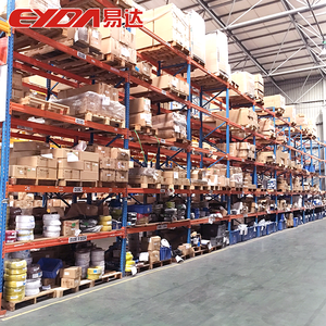 Estantería Industrial de Acero Resistente, Ajustable, de 5 Niveles, Sistema de Estanterías para Almacenamiento de Palés - Product Image 2