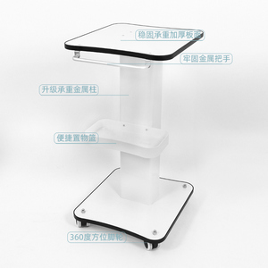 Chariot de beauté multifonctionnel moderne en acier inoxydable à grande capacité pour salons de coiffure, instituts de beauté et hôpitaux - Vente en gros - Product Image 6