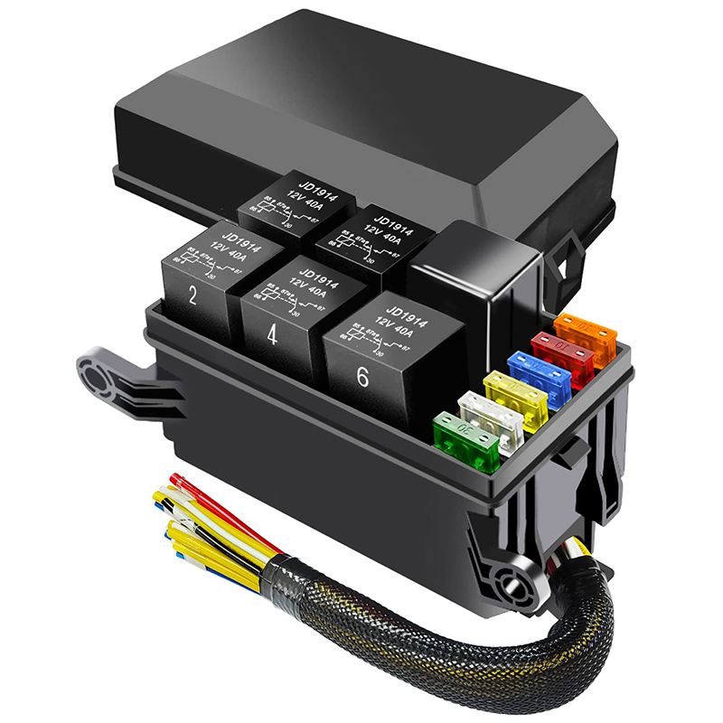 Universal Miniature 40A 4Pin Relays Spade