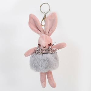Dễ thương Dài Tai Thỏ búp bê miffie Bunny đồ chơi sang trọng bé nhẹ nhàng búp bê dễ thương Rag búp bê ném GốI SọC thỏ đồ chơi cho trẻ em - Product Image 5
