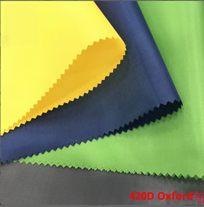 ผ้าอ๊อกซ์ฟอร์ดโพลีเอสเตอร์ 420D 17*17 เคลือบกันรอยขีดข่วน มีสินค้าในสต็อก 100%  สำหรับบุกระเป๋า มีหลายสี ทอธรรมดา - Product Image 2