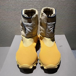 Nueva moda hombres diseñador nieve hombres amarillo Tan Knit <span class=keywords><strong>RNR</strong></span> BT azufre tamaño 9 Runner Boot - Product Image 2