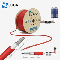 Câble solaire en cuivre étamé JOCA PV1-F 2PFG 2642 1000V XLPO AD8 Anti-termites Résistant aux UV 4mm2