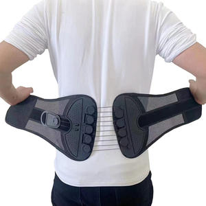 Sabuk Pinggang penyangga punggung, ikat pinggang dan pinggang sistem katrol dapat diatur kustom pereda nyeri - Product Image 4