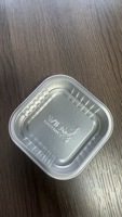 Plat jetable en aluminium doré, plat en aluminium, plat à gratin, fournisseur chinois
