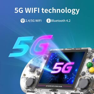 2025 nueva consola de juegos portátil <span class=keywords><strong>RG353PS</strong></span> 3,5 ''IPS Linux de código abierto 5G WiFi multijugador 3500mAh Batería grande - Product Image 4