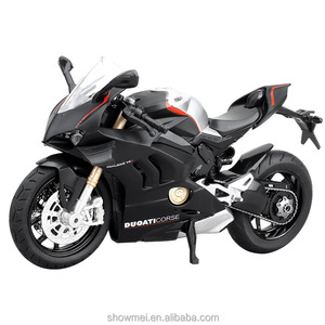 Birthday Gift 1:12 Diecast Sound and Light Simulation Alloy Motorcycle Model Motorbike Toys Locomotive Ornaments Collection - Product Image 3