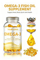 Capsules de oméga-3 liposomales en gélules molles |   Oméga-3 naturel pour la santé cardiaque et cérébrale, usage adulte