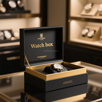 Cajas planas de reloj ecológicas-Embalaje protector para marcas de relojes globales y minoristas
