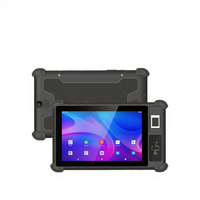 Tablette industrielle robuste 8 pouces Android 13 IP65 étanche Wi-Fi/GSM avec lecteur NFC frontal, nouvel écran capacitif MTK, 3 Go de RAM