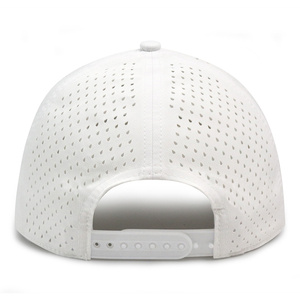 HS40 6パネル男性レーザーカット穴キャップポリエステルveracap防水帽子穴穴穴ゴルフ帽子野球帽カスタムロゴ付き - Product Image 5