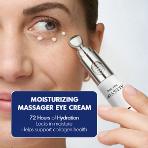 Crema Contorno de Ojos Antiarrugas Natural para Mujer, Marca Privada, Reafirmante, Hidratante, con Péptidos y Ceramidas, Aplicador, Crema Reparadora para Ojos - Product Image 2