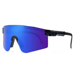 Driving Sunglasses 2023 Cost-effective Cycling Sunglasses Outdoor Bicycle Brand Custom Logo Driving Running UV400 Windproof PC Sport Sunglasses