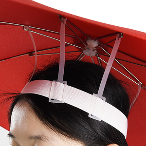Fabricant <span class=keywords><strong>chinois</strong></span> Direct Bonne qualité Libérez votre main Protection solaire Portable Chapeau Parapluie - Product Image 5