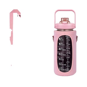 ขวดน้ำออกกำลังกาย Fitness Time Maker Tritan Sk Pc Bpa Free สำหรับกิจกรรมกลางแจ้ง พิมพ์โลโก้ได้ พร้อมข้อความสร้างแรงบันดาลใจ ตัวอย่างฟรี - Product Image 5