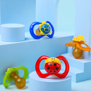 Trẻ sơ sinh bé ngày và đêm núm vú siêu mềm Latex bé cai sữa ngủ núm vú chống thả chuỗi bán buôn núm vú bé - Product Image 6