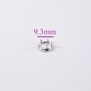 Botones de técnica de chapado de botón a presión de latón de 9,5mm sin níquel Categoría de producto - Product Image 4